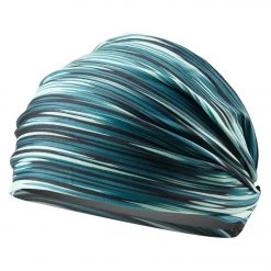 Gaiam Extra Wide Yoga Headband Black/Blue