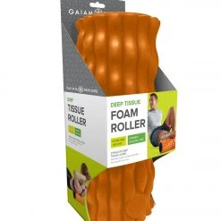 Gaiam Restore Deep Tissue Foam Roller (13" X 6" Diameter) Orange 9 Gaiam Restore Deep Tissue Foam Roller (13
