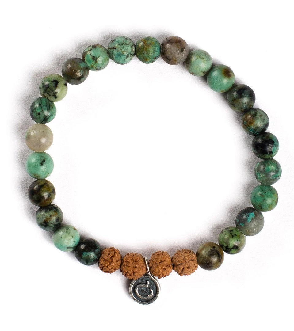 ACCESSORIES Mala Collective I Am Audacious Yoga Bracelet African Turquoise 3 ACCESSORIES Mala Collective I Am Audacious Yoga Bracelet African Turquoise