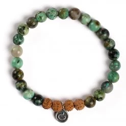 ACCESSORIES Mala Collective I Am Audacious Yoga Bracelet African Turquoise 7 ACCESSORIES Mala Collective I Am Audacious Yoga Bracelet African Turquoise