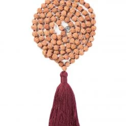 ACCESSORIES Mala Collective Meditate Traditional Japa Mala Necklace