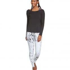 Beyond Yoga Twist Of Fate Yoga Pullover Top Black