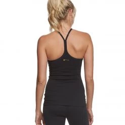 CLOTHING Beyond Yoga Kate Spade Saturday Stripe Yoga Tank Top Black-Cream Saturday Stripe 10 CLOTHING Beyond Yoga Kate Spade Saturday Stripe Yoga Tank Top Black-Cream Saturday Stripe