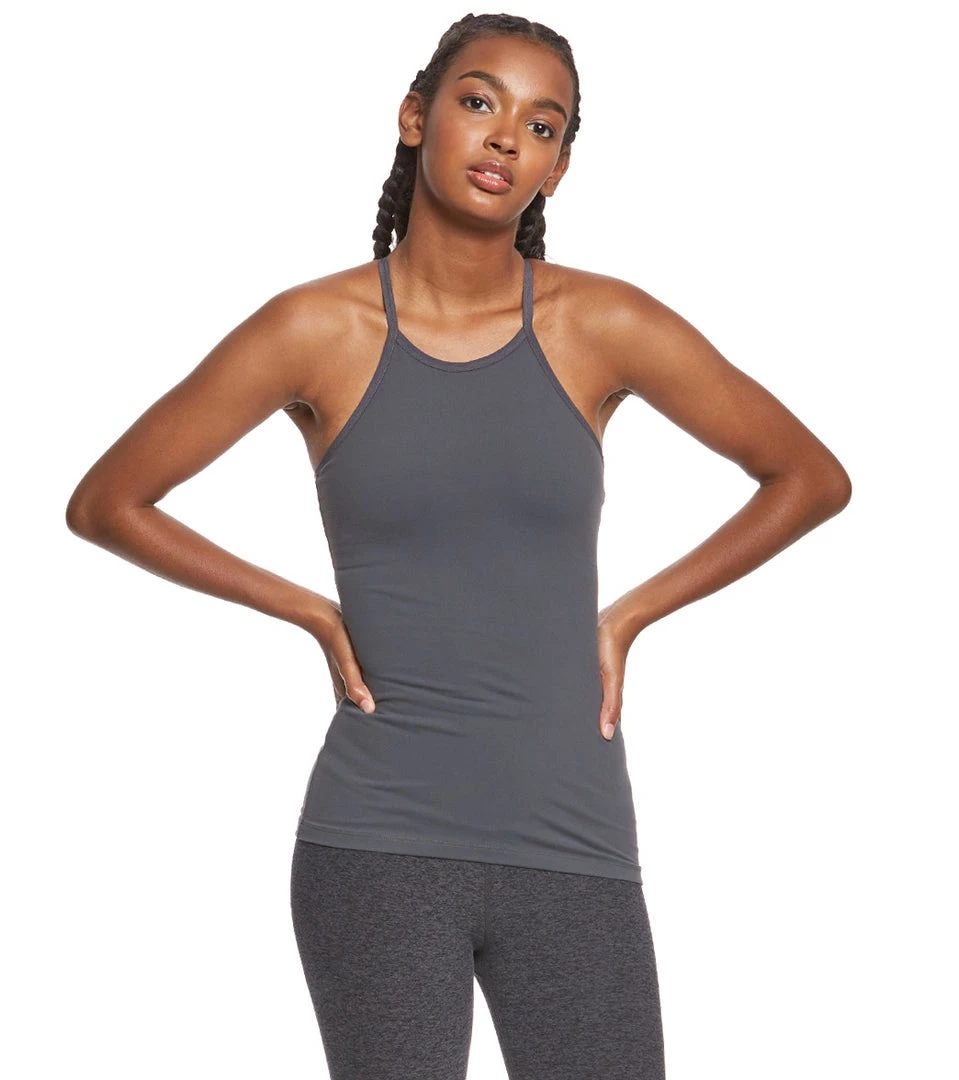 Beyond Yoga Opening Night Yoga Tank Top Gray/Stormy CLOTHING 4 Beyond Yoga Opening Night Yoga Tank Top Gray/Stormy CLOTHING