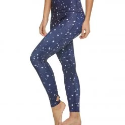 CLOTHING Beyond Yoga Kate Spade Night Sky High Waisted Yoga Capris Night Sky