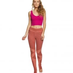 CLOTHING Free People Solid Rib Brami Yoga Crop Top Pink