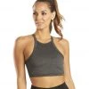 Hard Tail Back Strap Yoga Sport Bra Charcoal