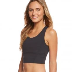 CLOTHING Glyder The One Yoga Crop Top Black