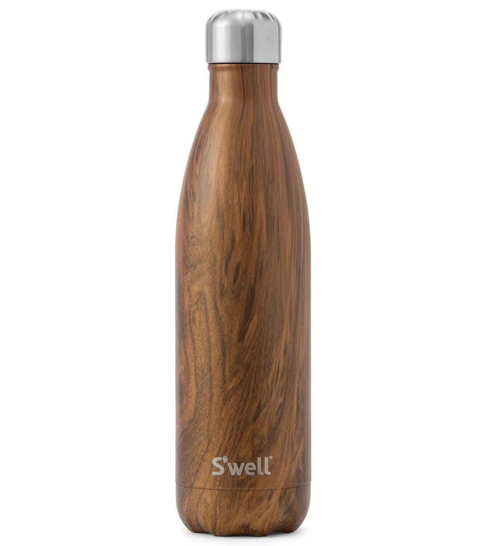 S'well Teakwood 25oz Stainless Steel Water Bottle Teakwood 7 S'well Teakwood 25oz Stainless Steel Water Bottle Teakwood