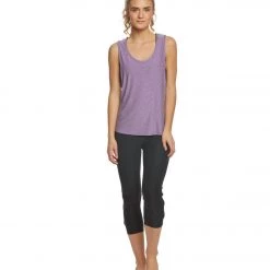 CLOTHING Marika Flow Yoga Tank Top Heather Concord Grape 11 CLOTHING Marika Flow Yoga Tank Top Heather Concord Grape
