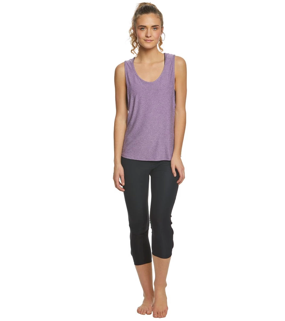 CLOTHING Marika Flow Yoga Tank Top Heather Concord Grape 6 CLOTHING Marika Flow Yoga Tank Top Heather Concord Grape