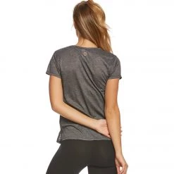Balance Collection Criss Cross Yoga Tee Black CLOTHING