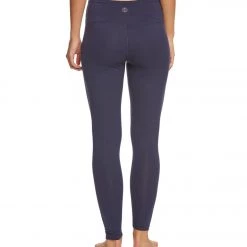 Balance Collection Basic High Waisted Yoga Leggings Peacoat Long Leggings