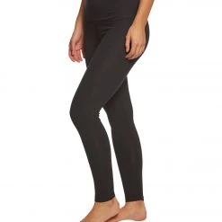 Balance Collection Basic High Waisted Yoga Leggings Black Long Leggings