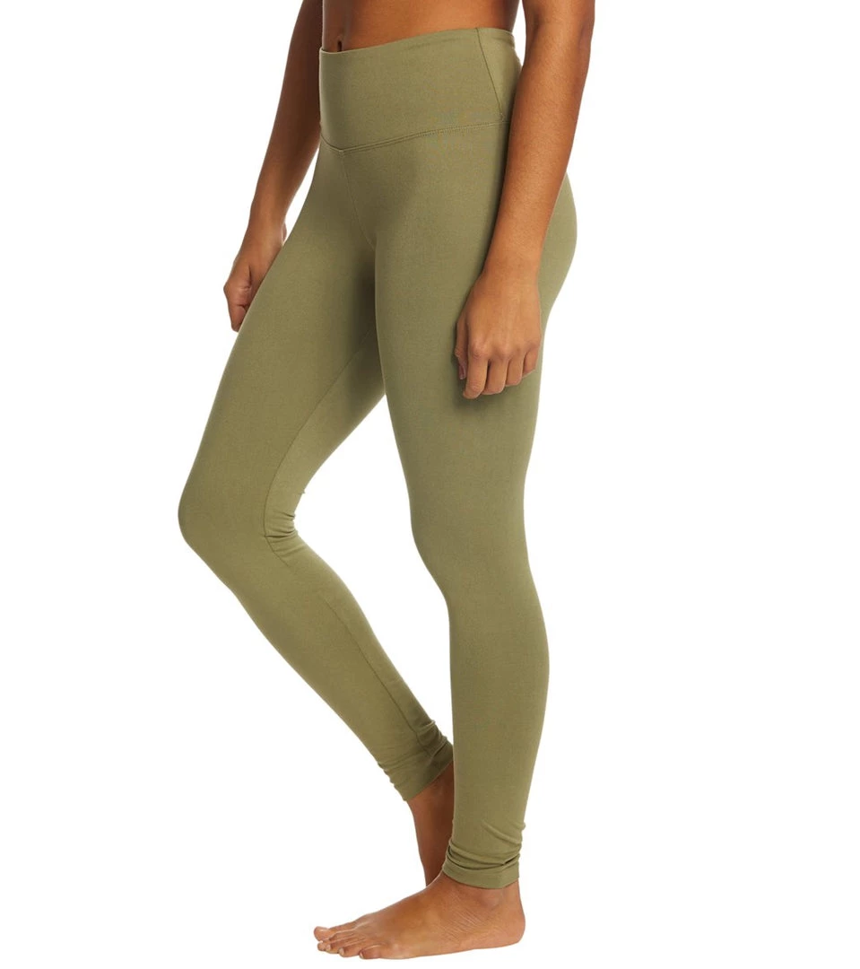 Long Leggings Balance Collection Basic High Waisted Yoga Leggings Lichen Green 4 Long Leggings Balance Collection Basic High Waisted Yoga Leggings Lichen Green