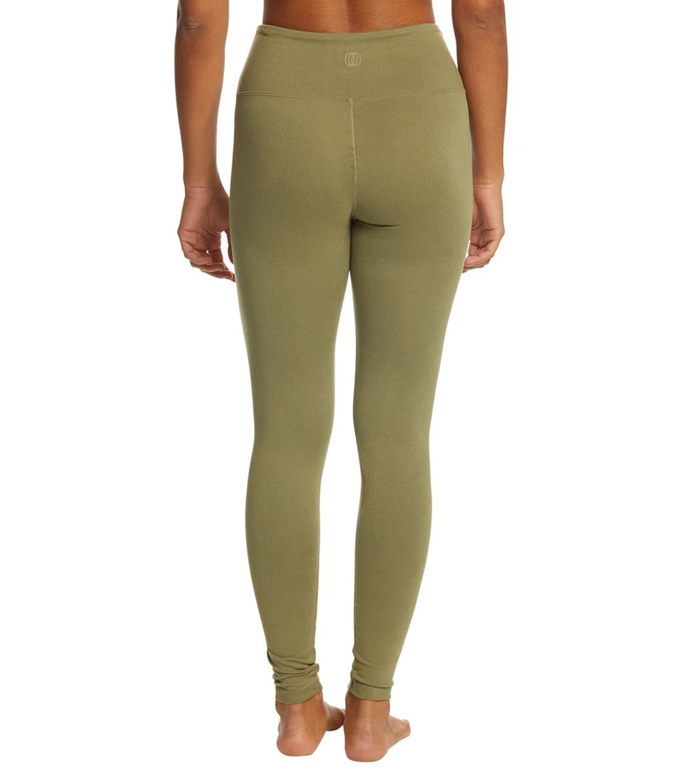 Long Leggings Balance Collection Basic High Waisted Yoga Leggings Lichen Green 5 Long Leggings Balance Collection Basic High Waisted Yoga Leggings Lichen Green