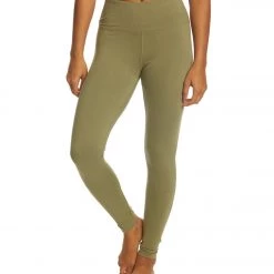 Long Leggings Balance Collection Basic High Waisted Yoga Leggings Lichen Green 13 Long Leggings Balance Collection Basic High Waisted Yoga Leggings Lichen Green