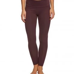 Balance Collection Basic High Waisted Yoga Leggings Wild Plum