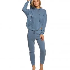 Free People Movement Back Into It Hoodie Blue 11 Free People Movement Back Into It Hoodie Blue