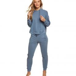 CLOTHING Free People Back Into It Sweatpant Joggers Blue 11 CLOTHING Free People Back Into It Sweatpant Joggers Blue