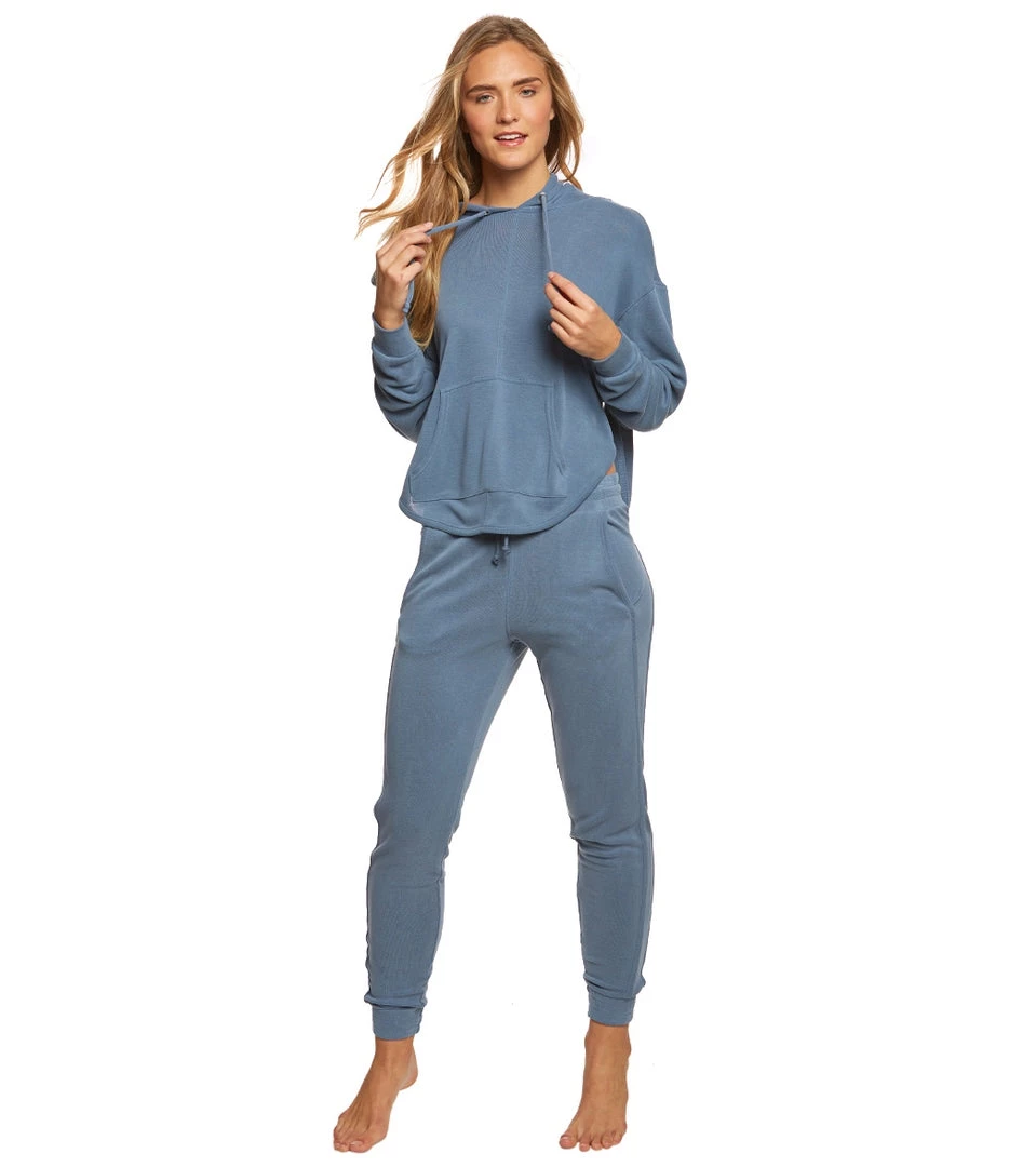 CLOTHING Free People Back Into It Sweatpant Joggers Blue 6 CLOTHING Free People Back Into It Sweatpant Joggers Blue