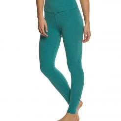 Beyond Yoga Plush High Waisted Long Leggings Brushed Jade Heather 8 Beyond Yoga Plush High Waisted Long Leggings Brushed Jade Heather