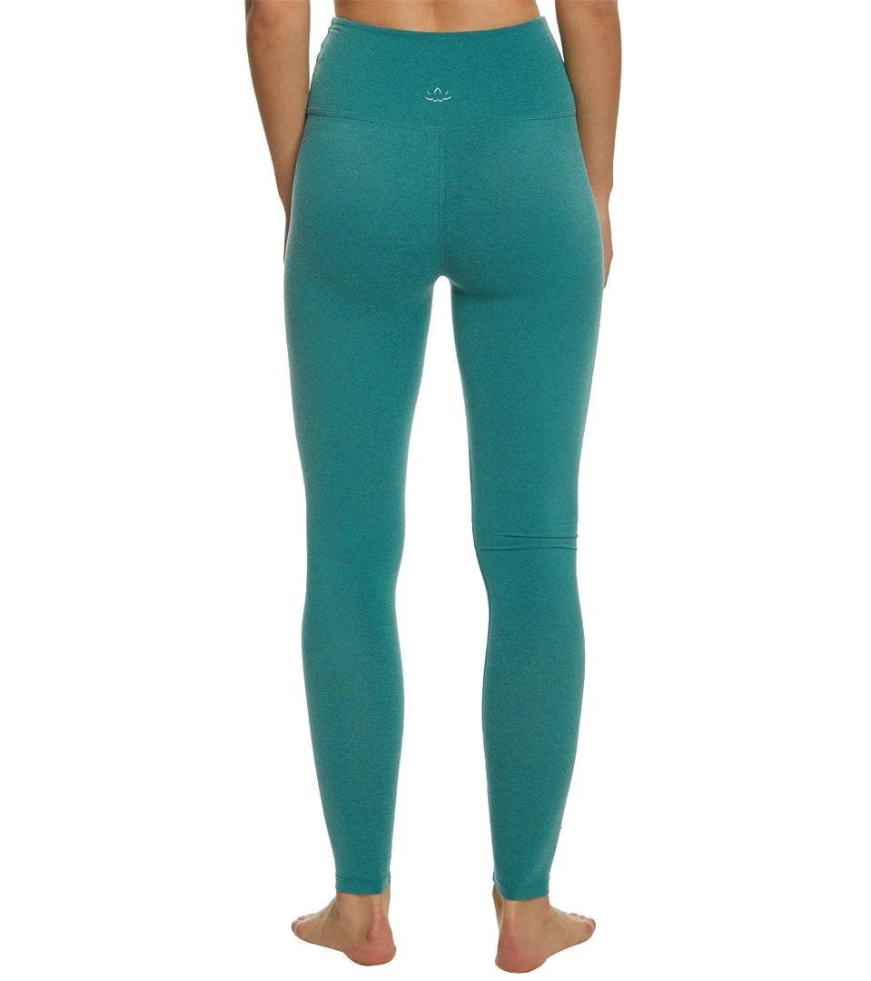 Beyond Yoga Plush High Waisted Long Leggings Brushed Jade Heather 5 Beyond Yoga Plush High Waisted Long Leggings Brushed Jade Heather