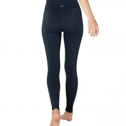 Beyond Yoga Plush High Waisted Long Leggings Nocturnal Navy Heather