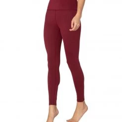 Beyond Yoga Plush High Waisted Long Leggings Team Burgundy Heather 9 Beyond Yoga Plush High Waisted Long Leggings Team Burgundy Heather