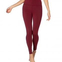Beyond Yoga Plush High Waisted Long Leggings Team Burgundy Heather 13 Beyond Yoga Plush High Waisted Long Leggings Team Burgundy Heather