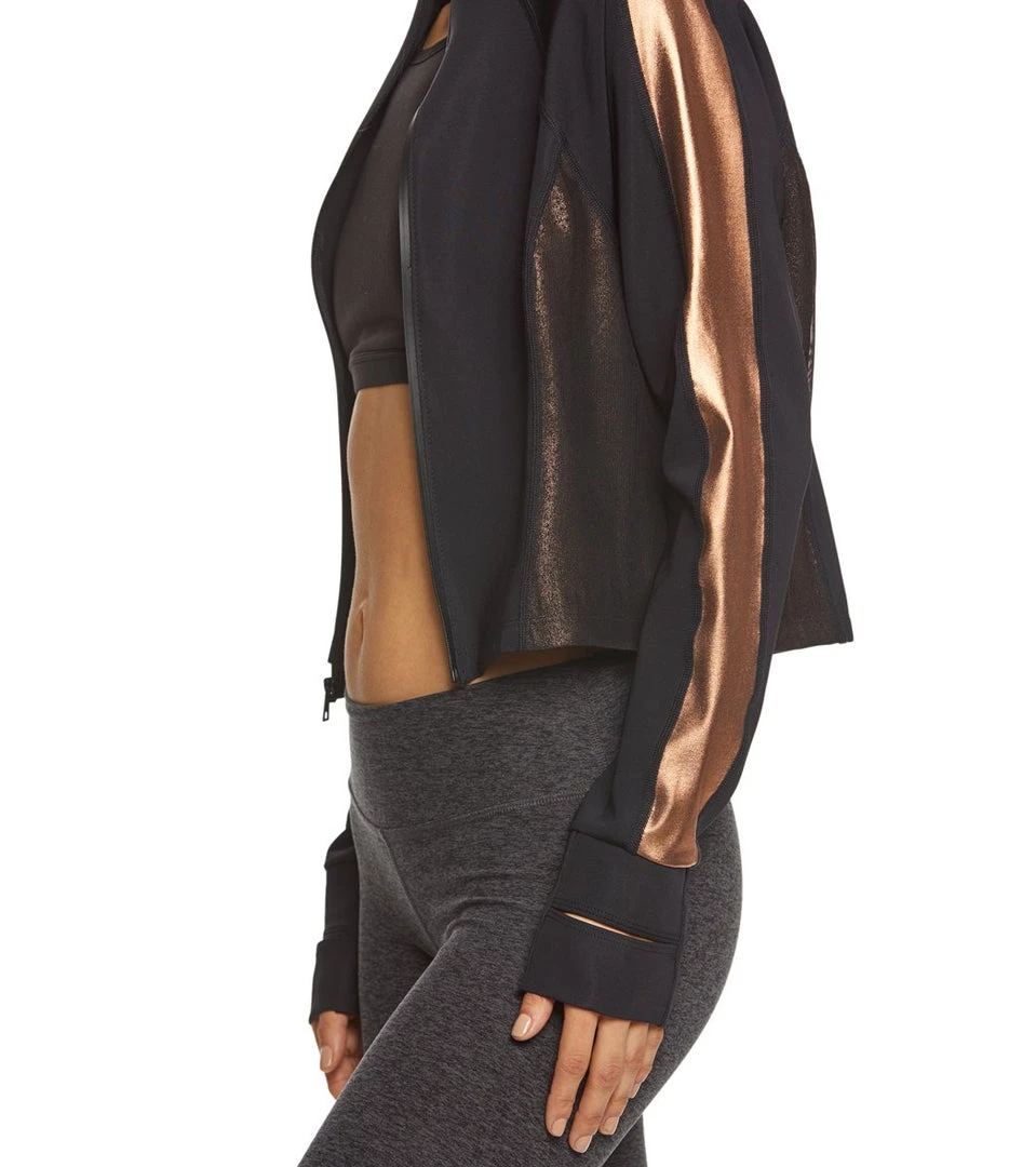 CLOTHING Beyond Yoga Soleil Jacket Black 7 CLOTHING Beyond Yoga Soleil Jacket Black