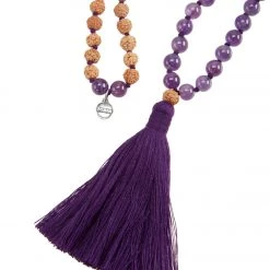 Mala Collective My Practice Is Peace Mala Necklace ACCESSORIES