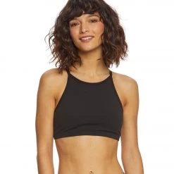 Beyond Yoga Opening Night Yoga Bra Jet Black