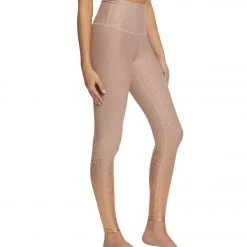 Beyond Yoga Sportflex Alloy Ombre High Waisted Midi Yoga Leggings Brazen Blush/Rose Gold Speckled CLOTHING