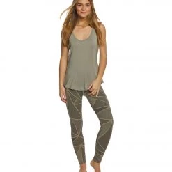 CLOTHING Beyond Yoga Breakout High Waisted Midi Yoga Leggings Timber Breakout 12 CLOTHING Beyond Yoga Breakout High Waisted Midi Yoga Leggings Timber Breakout