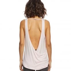 Beyond Yoga Slink Twice Wrap Yoga Tank Pink Opal CLOTHING