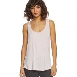 Beyond Yoga Slink Twice Wrap Yoga Tank Pink Opal CLOTHING