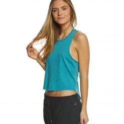 CLOTHING Beyond Yoga Wrap Around Yoga Tank Brushed Jade 10 CLOTHING Beyond Yoga Wrap Around Yoga Tank Brushed Jade