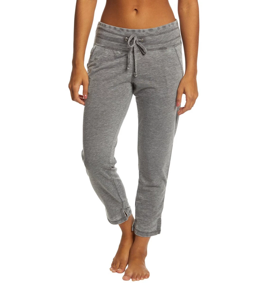 Balance Collection Larke Lounge 7/8 Sweatpant Joggers Heather Charcoal 3 Balance Collection Larke Lounge 7/8 Sweatpant Joggers Heather Charcoal