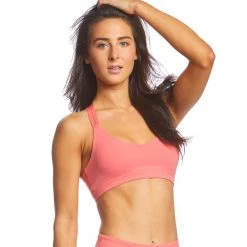 CLOTHING Beyond Yoga Strapped In Yoga Sports Bra Heatwave