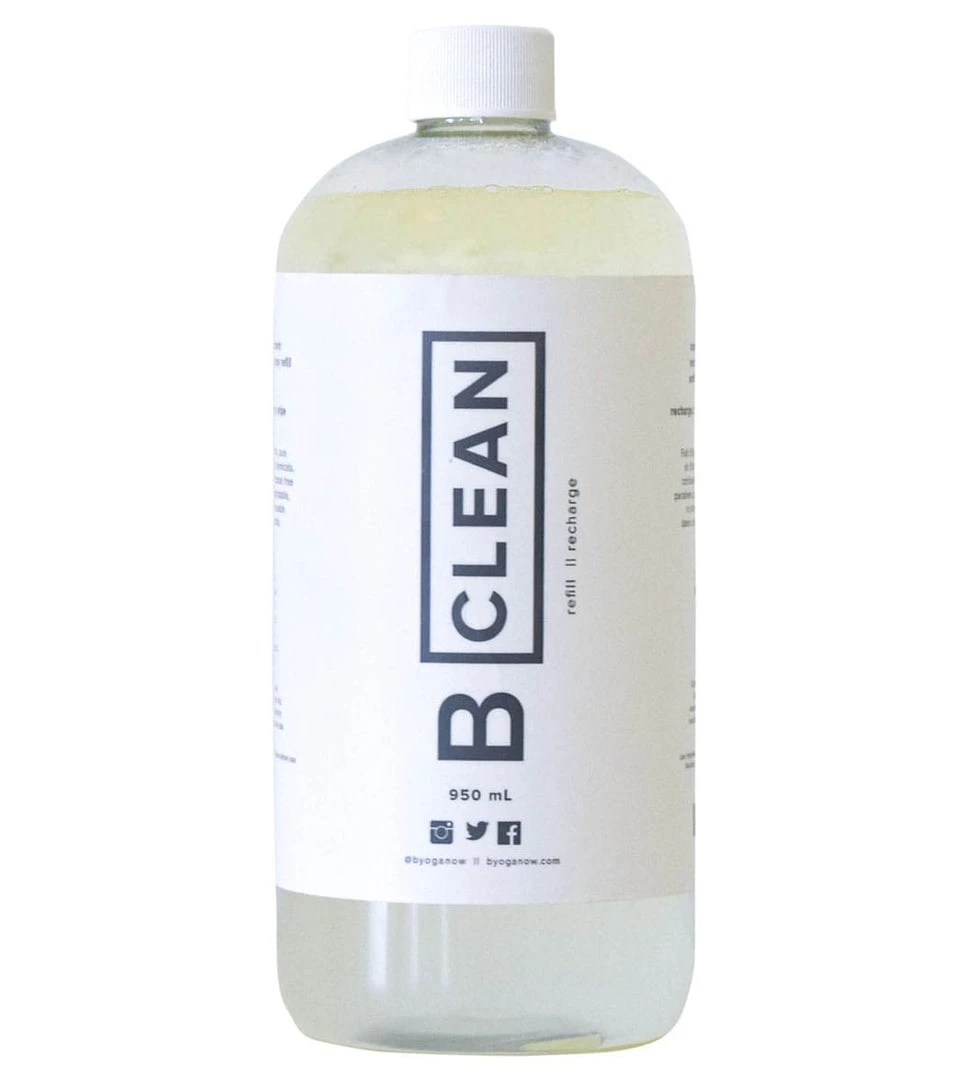 Yoga Mat Cleaners B Yoga B Clean Yoga Mat Spray Refill 950mL 3 Yoga Mat Cleaners B Yoga B Clean Yoga Mat Spray Refill 950mL