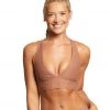 Varley Brooks Yoga Crop Top Rust