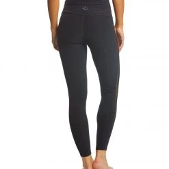 CLOTHING Beyond Yoga Spacedye Sheer Illusion High Waisted 7/8 Yoga Leggings Darkest Night 10 CLOTHING Beyond Yoga Spacedye Sheer Illusion High Waisted 7/8 Yoga Leggings Darkest Night