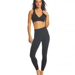 CLOTHING Beyond Yoga Spacedye Sheer Illusion High Waisted 7/8 Yoga Leggings Darkest Night 11 CLOTHING Beyond Yoga Spacedye Sheer Illusion High Waisted 7/8 Yoga Leggings Darkest Night