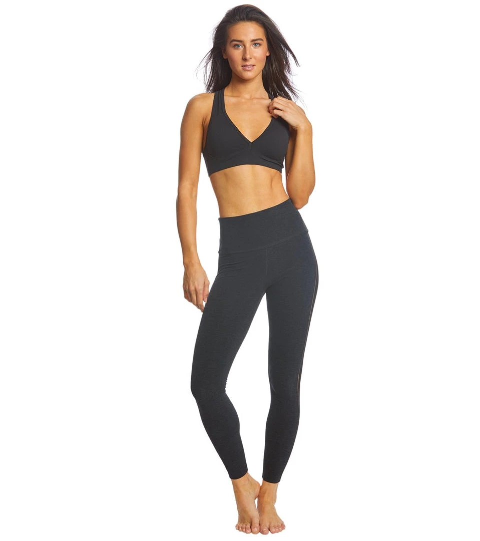 CLOTHING Beyond Yoga Spacedye Sheer Illusion High Waisted 7/8 Yoga Leggings Darkest Night 6 CLOTHING Beyond Yoga Spacedye Sheer Illusion High Waisted 7/8 Yoga Leggings Darkest Night