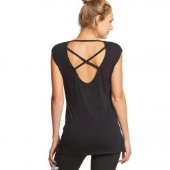 Balance Collection Rosemary Tee Black CLOTHING