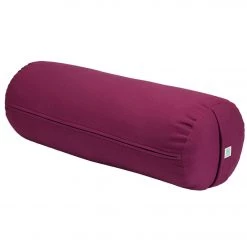 YOGA MATS & PROPS Gaiam Round/Tube Bolster Burgundy