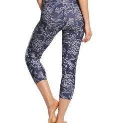 CLOTHING Balance Collection Dana Yoga Capris Peacoat/White Floral