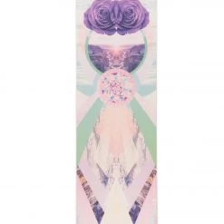 Vagabond Goods Rose Vision Yoga Mat 72" 6.4mm Extra Thick Rose Vision
