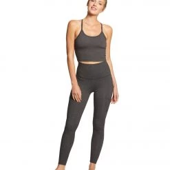 CLOTHING Beyond Yoga Palomino High Waisted 7/8 Yoga Leggings With Pockets Heather Gray 11 CLOTHING Beyond Yoga Palomino High Waisted 7/8 Yoga Leggings With Pockets Heather Gray